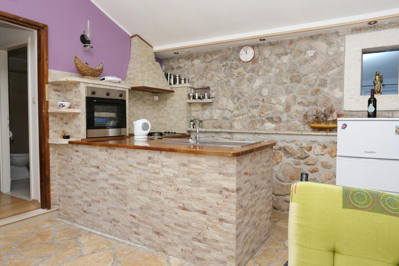 Seaside holiday house Cove Vela Prapratna (Peljesac) - 9486 Oskorusno Exterior foto